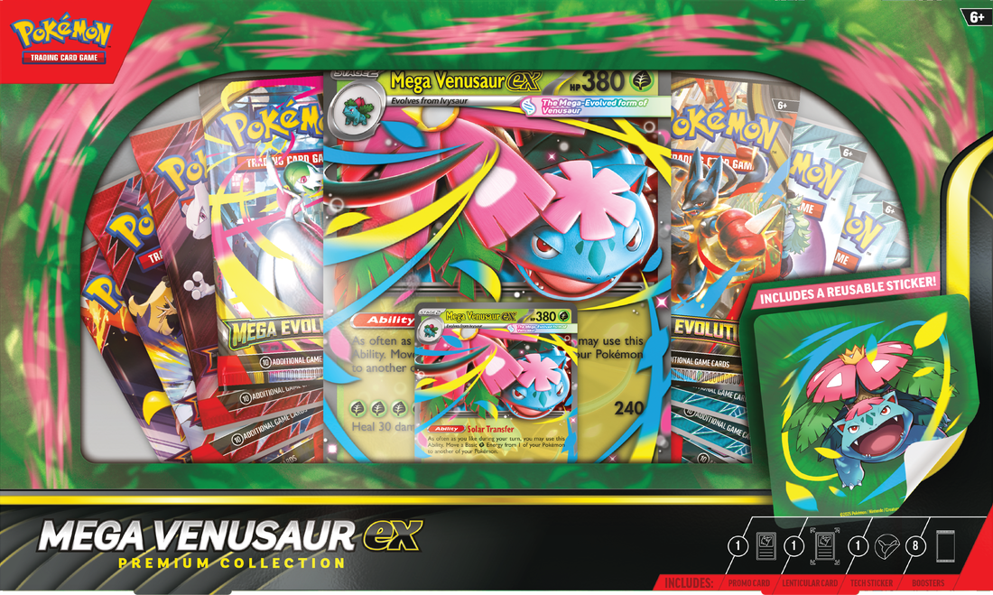 Pokemon - Mega Venusaur EX Premium Collection (Pre-Order)