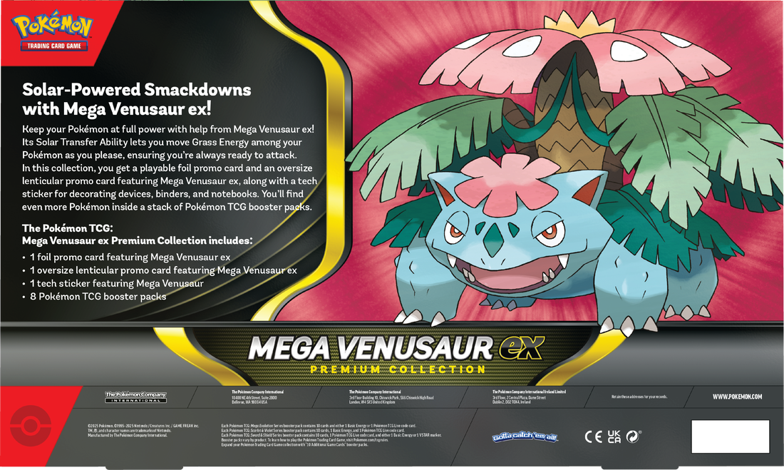 Pokemon - Mega Venusaur EX Premium Collection (Pre-Order)