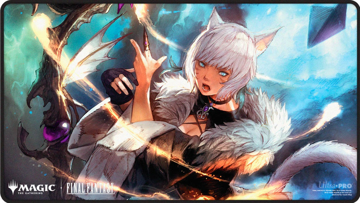 Ultra Pro - Playmat MTG Final Fantasy - Black Stitched