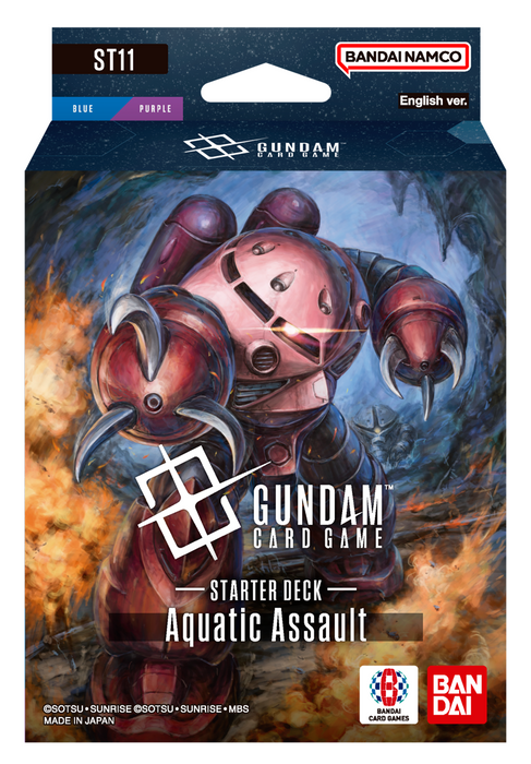 Gundam CG - ST-11 - Aquatic Assault Starter Deck (Pre-Order)