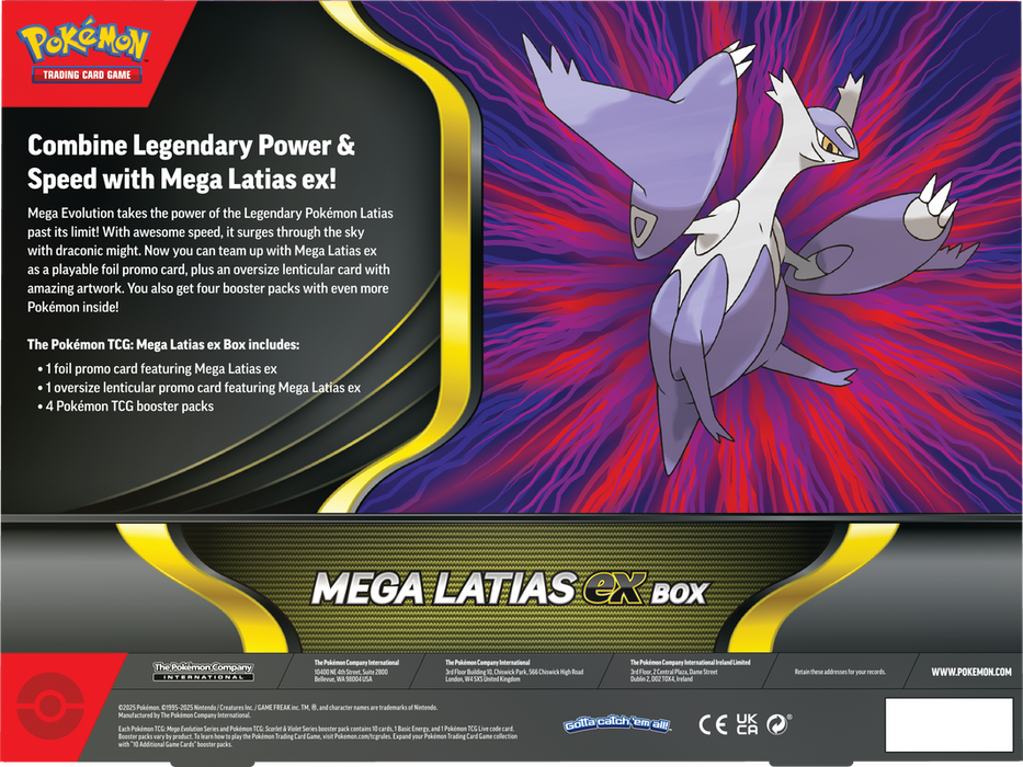 Pokemon - Mega Latias EX Box