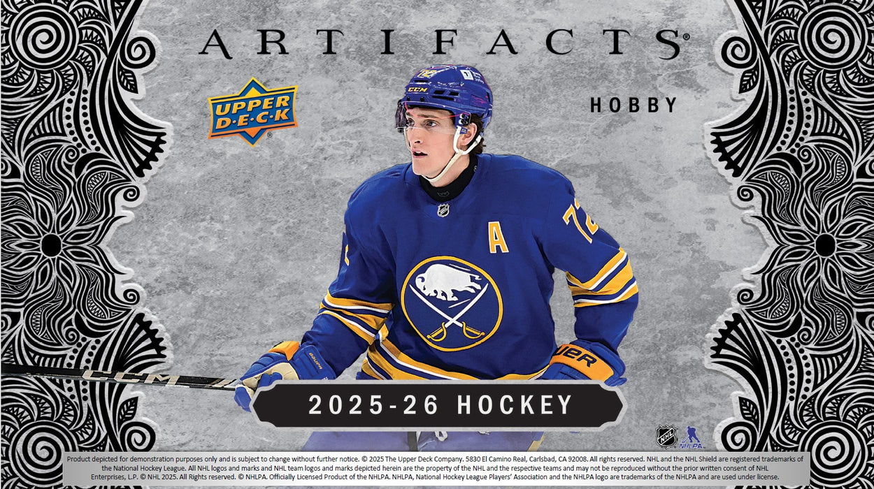 Upper Deck - 2025-26 Artifacts Hockey Hobby Box - Contact us to Order