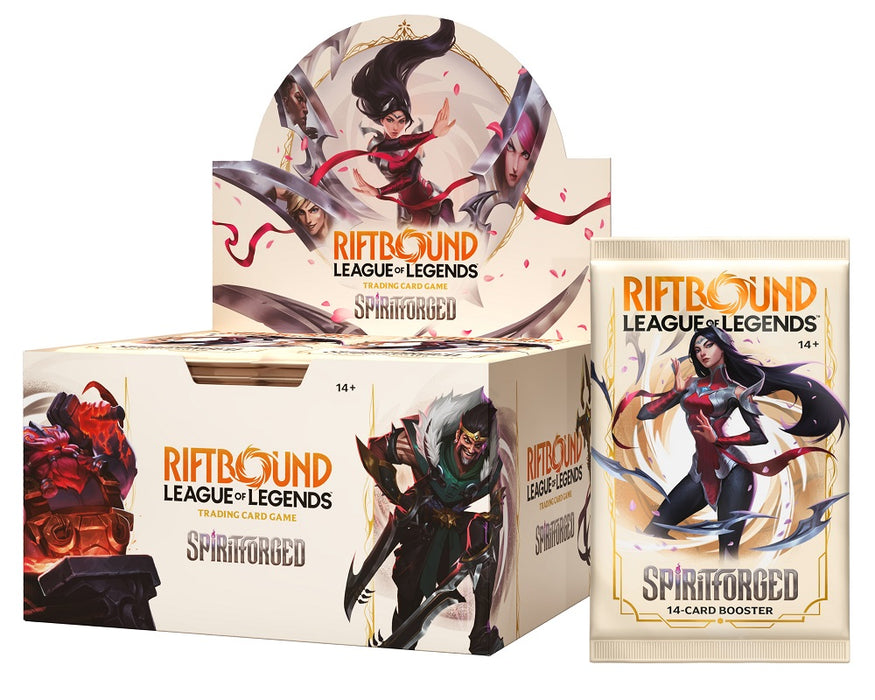 Riftbound: League of Legends - Spiritforged Booster Box Display (Pre-Order)