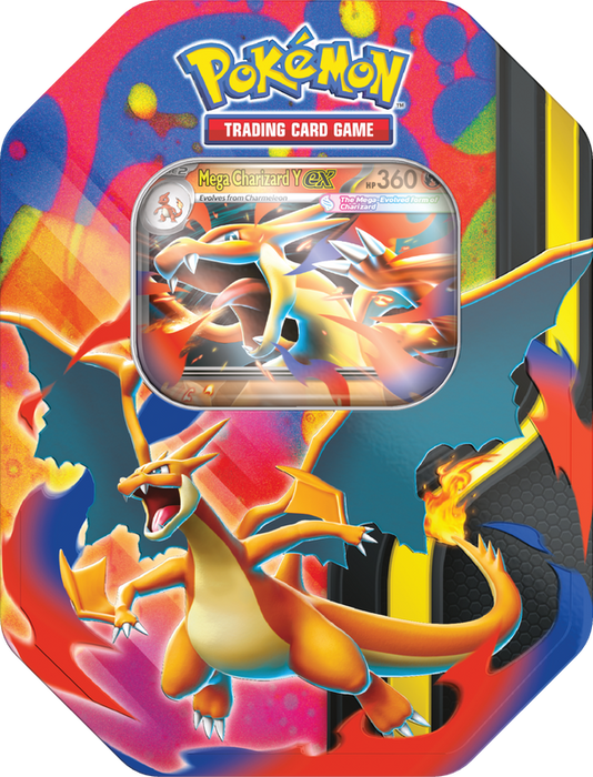 Pokemon - Mega Charizard Tin - Pick your Charizard!