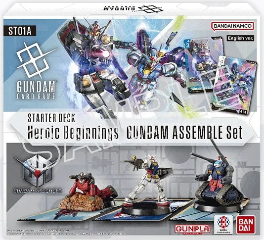 Gundam CG - ST01A - Gundam Assemble Heroic Beginnings Starter Deck