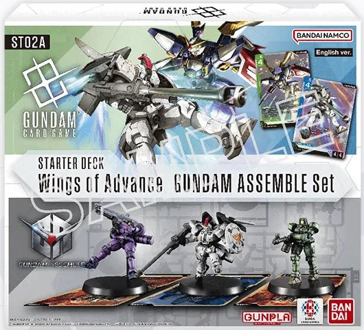 Gundam CG - ST02A Gundam Assemble Wings of Advance Starter Deck