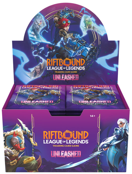 Riftbound - League of Legends TCG - Unleashed Booster Box Display