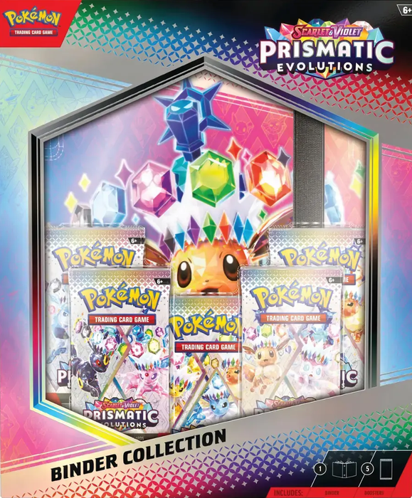 Pokemon - Scarlet & Violet: Prismatic Evolutions - Binder Collection