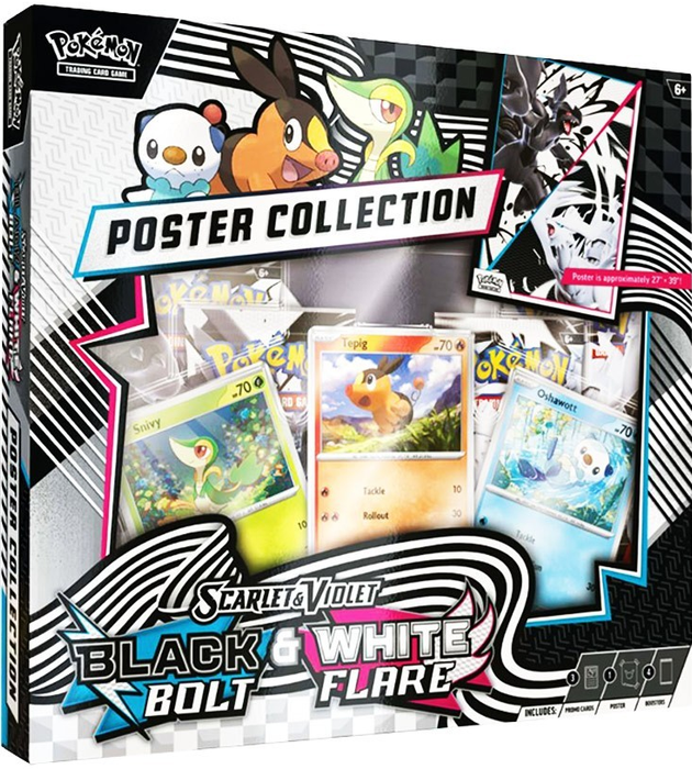 Pokemon - Black Bolt White Flare Unova Poster Collection