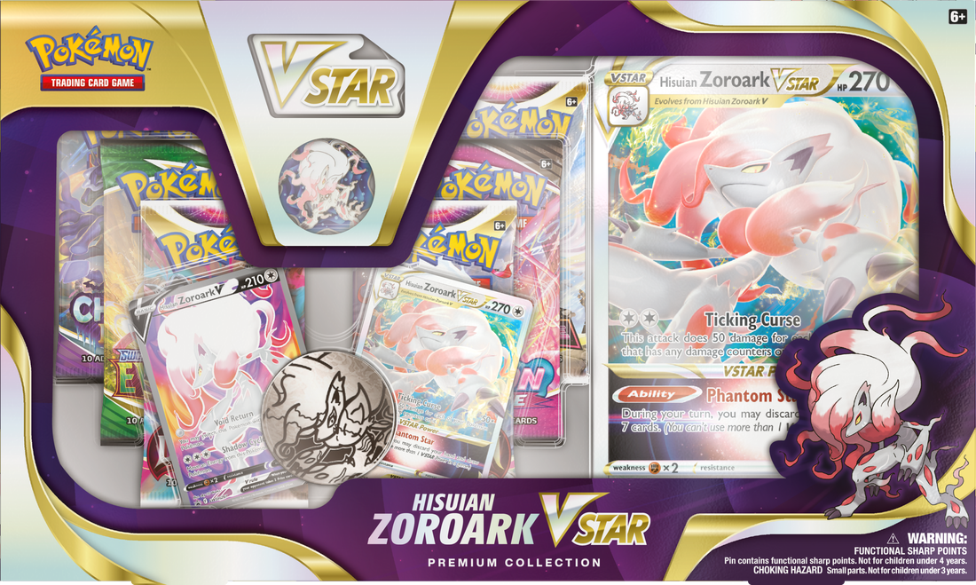Pokemon - Hisuian Zoroark VStar Premium Collection