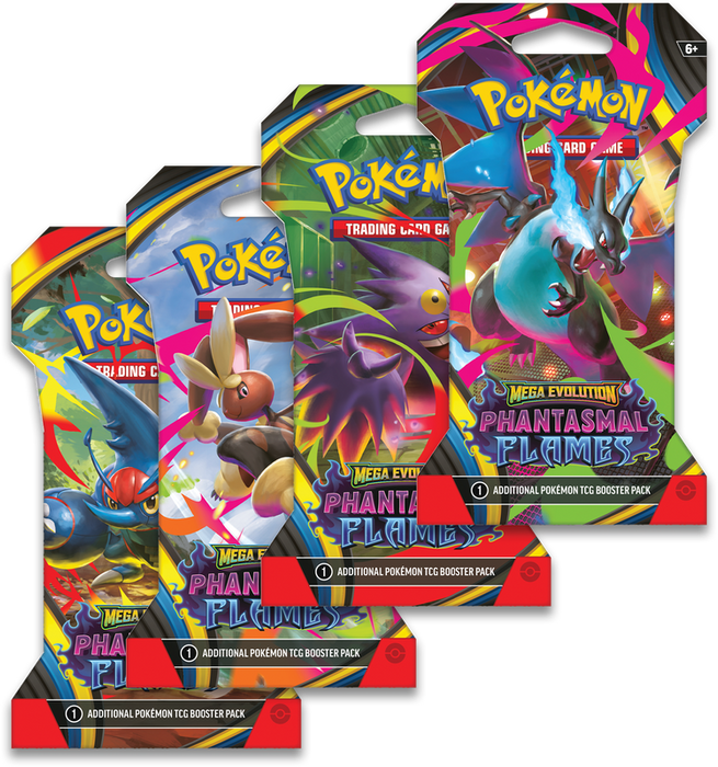Pokemon - ME02 - Phantasmal Flames - Sleeved Booster Pack