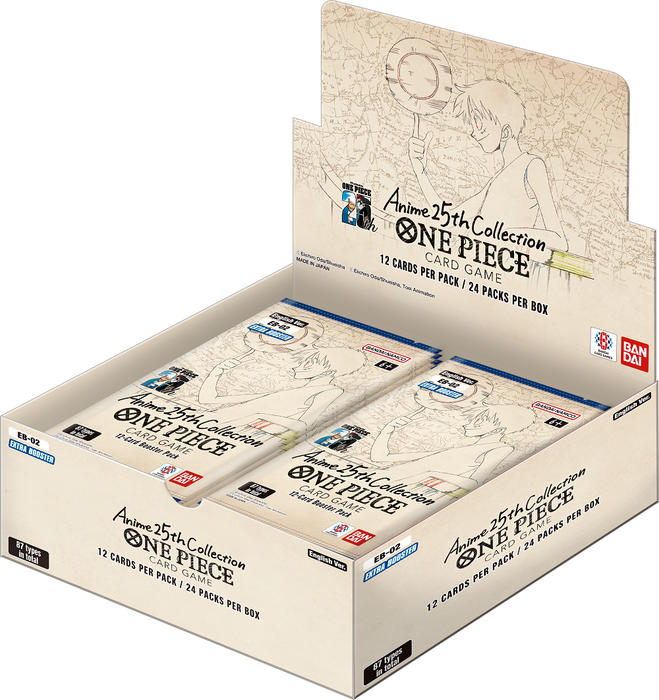 One Piece - EB02 Booster Box - Anime 25th Collection