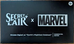 Secret Lair Drop: Secret Lair x Earth's Mightiest Emblem - Arcane Signet (Rainbow Foil) Sealed