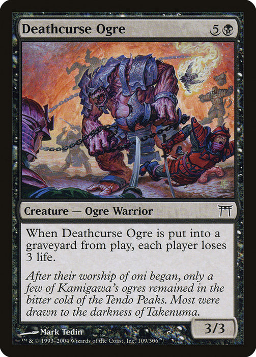 Deathcurse Ogre [Champions of Kamigawa]