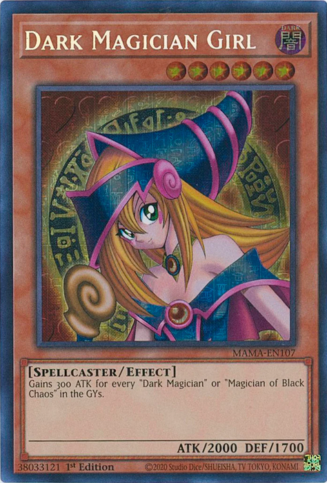 Dark Magician Girl [MAMA-EN107] Ultra Pharaoh's Rare
