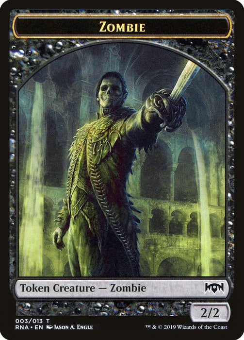 Zombie Token [Ravnica Allegiance Tokens]