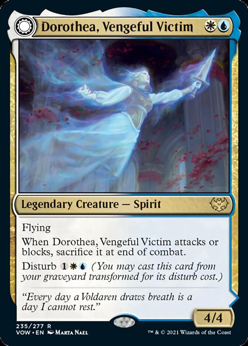 Dorothea, Vengeful Victim // Dorothea's Retribution [Innistrad: Crimson Vow]