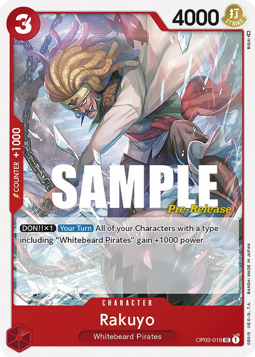 Rakuyo [Paramount War Pre-Release Cards]