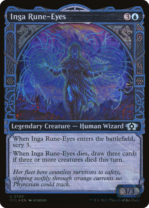 Inga Rune-Eyes (Halo Foil) [Multiverse Legends]