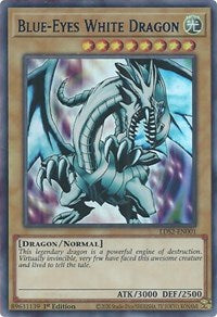 Blue-Eyes White Dragon (Blue) [LDS2-EN001] Ultra Rare