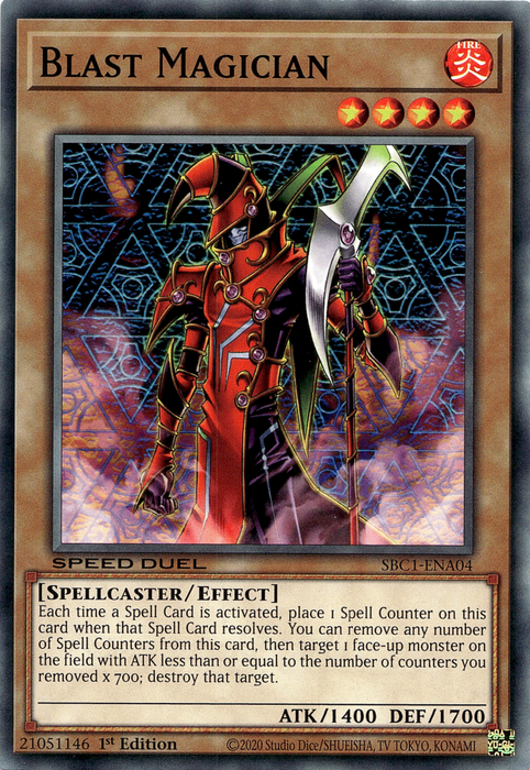 Blast Magician [SBC1-EN004] Common