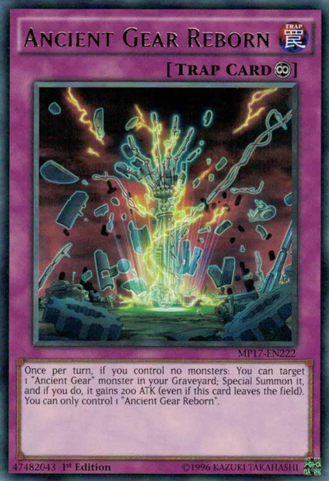 Ancient Gear Reborn [MP17-EN222] Rare