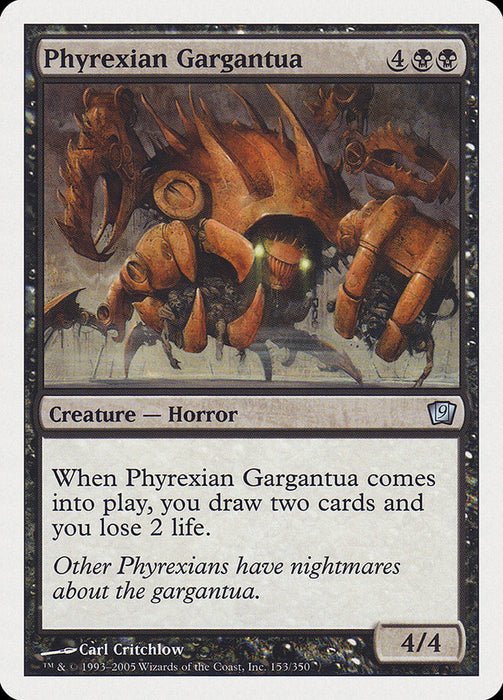Phyrexian Gargantua [Ninth Edition]