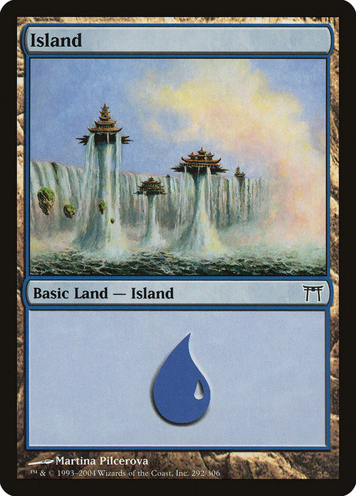 Island (292) [Champions of Kamigawa]