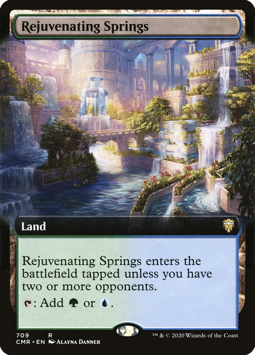 Rejuvenating Springs (Extended Art) [Commander Legends]