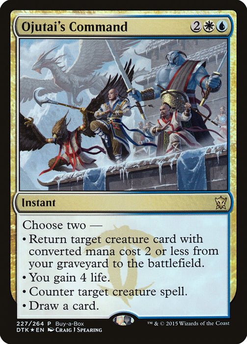 Ojutai's Command (Buy-A-Box) [Dragons of Tarkir Promos]