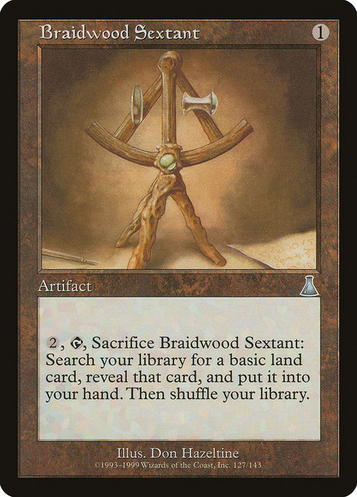 Braidwood Sextant [Urza's Destiny]