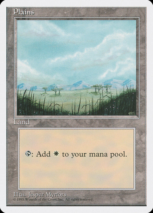 Plains (Trees on Plain / Signature on Right) [Fourth Edition]