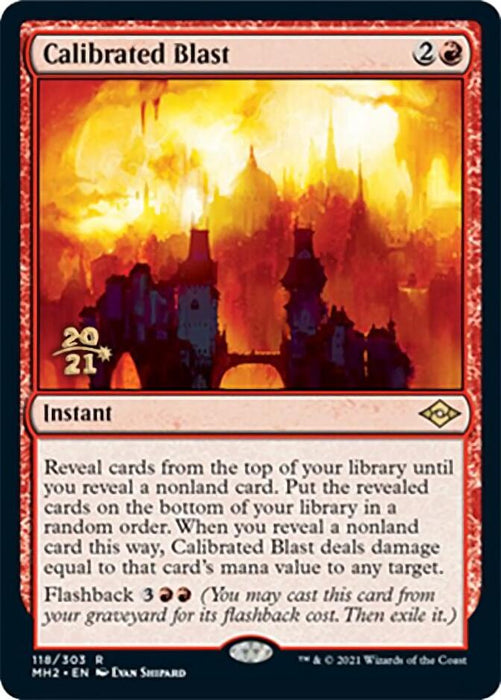 Calibrated Blast [Modern Horizons 2 Prerelease Promos]