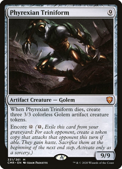 Phyrexian Triniform [Commander Legends]